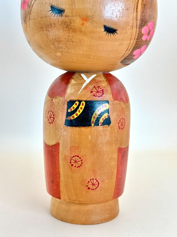 K20048 - Sosaku kokeshi by Hajime Miyashita 宮下はじめ