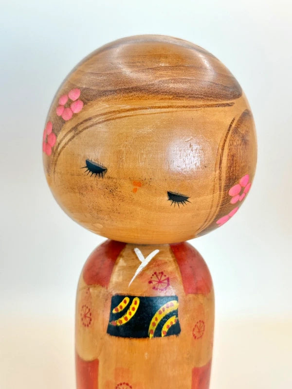 K20048 - Sosaku kokeshi by Hajime Miyashita 宮下はじめ