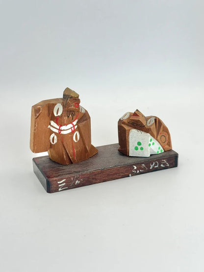 FT131 - Japanese craft Ittōbori Mikawa Manzai 三河万歳