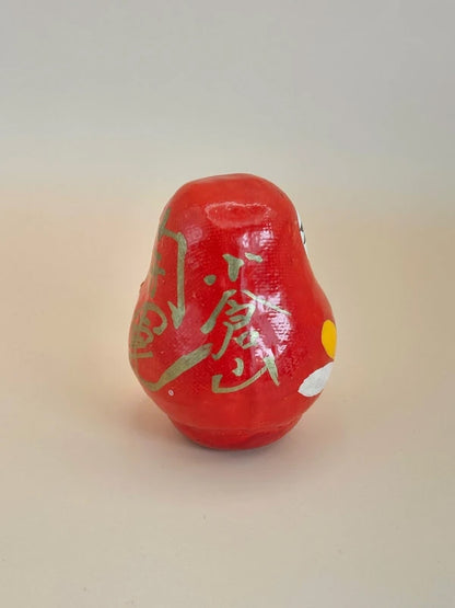 FT117 - Vintage Daruma doll from Ogura-yama 小倉山