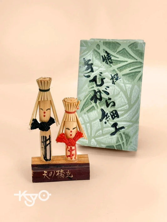 FT80 - Vintage Japanese folk toy bamboo︱ Amanohashidate 天の橋立