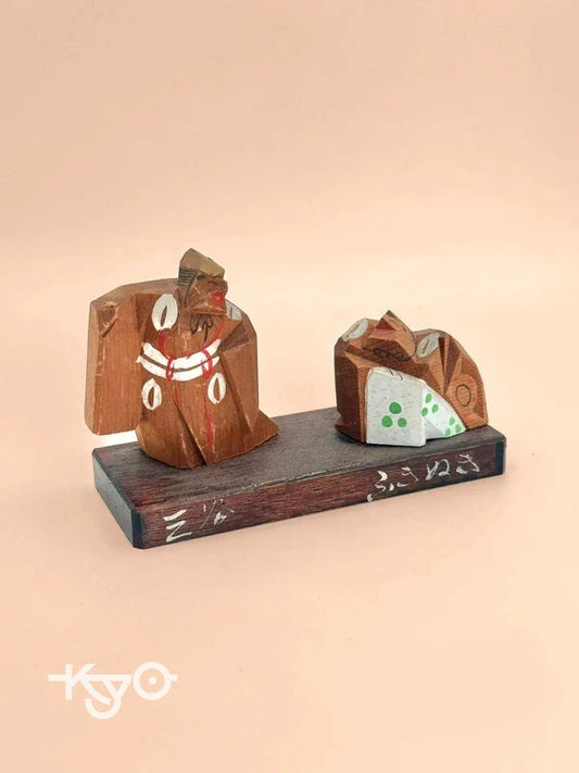 FT131 - Japanese craft Ittōbori Mikawa Manzai 三河万歳