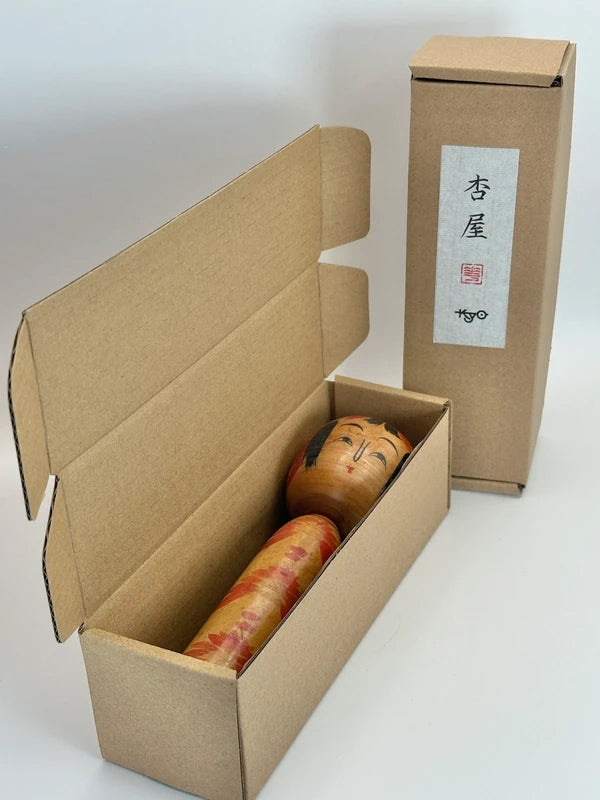 K18079 - Zao kokeshi by Naoshi Okazaki 岡崎直志