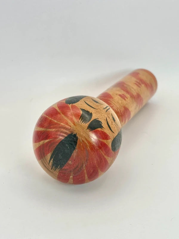 K18079 - Zao kokeshi by Naoshi Okazaki 岡崎直志