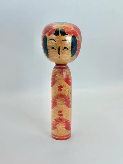 K18079 - Zao kokeshi by Naoshi Okazaki 岡崎直志
