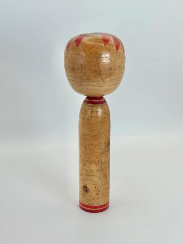 K18079 - Zao kokeshi by Naoshi Okazaki 岡崎直志