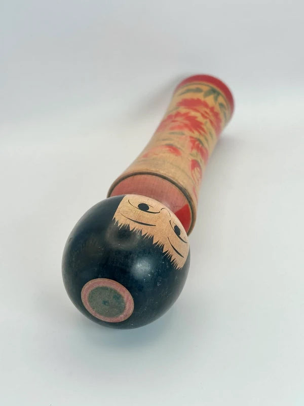K25032 - Traditional Naruko kokeshi by Mamoru Izu 伊豆護