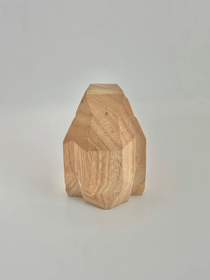 FT114 - Wood Carving Zodiac Monkey 伊勢神宮 干支一刀彫