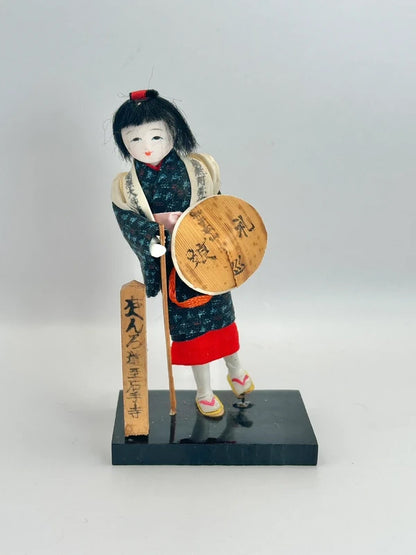 FT86 - Japanese folktoy omiyage doll︱Ishite-ji 石手寺