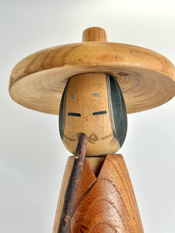 K20076 - Vintage sosaku kokeshi doll