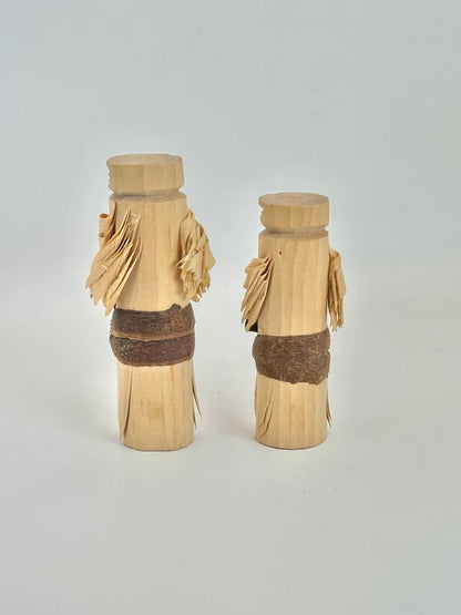 K10112 - Ainu wooden doll by Imakichi Akibe 秋辺今吉