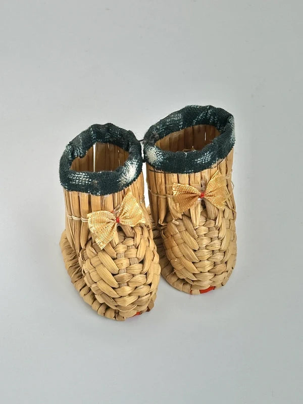 FT110 - Waraji-style straw boots folktoy︱Waraji 草鞋