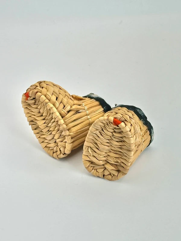 FT110 - Waraji-style straw boots folktoy︱Waraji 草鞋