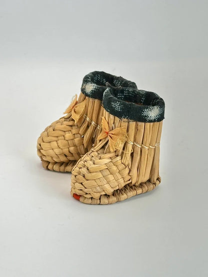 FT110 - Waraji-style straw boots folktoy︱Waraji 草鞋