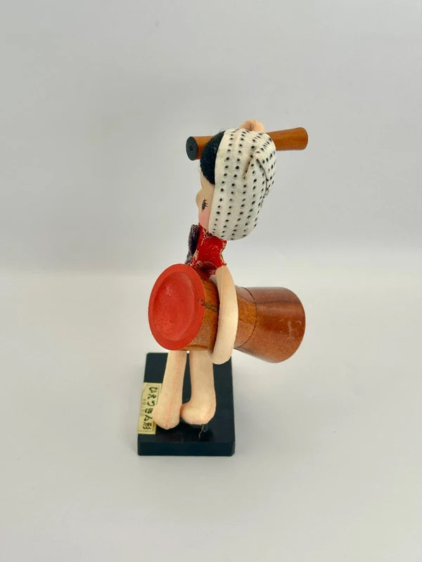 FT85 - Vintage Folktoy doll︱Hietsuki Odori ひえつき踊り