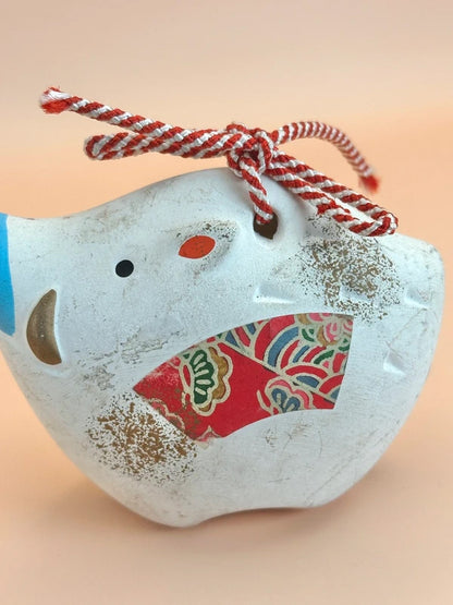 CB018 - Japanese clay bell ornament Dorei