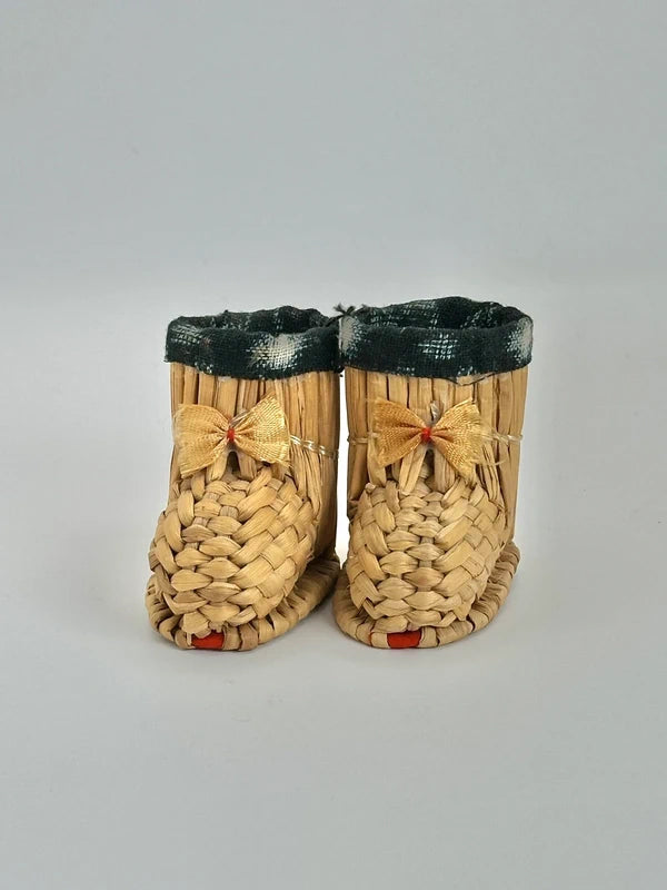 FT110 - Waraji-style straw boots folktoy︱Waraji 草鞋