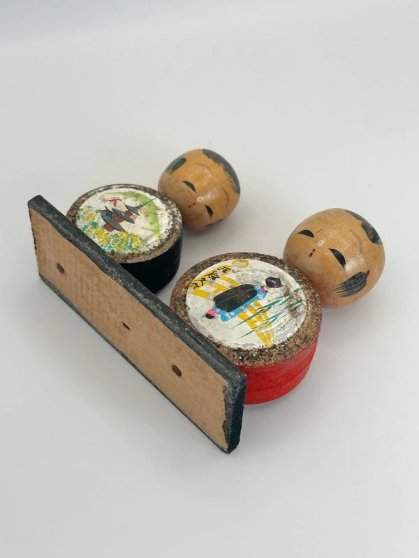 FT88 - Kyoto omiyage kokeshi doll︱Pagoda 五重塔