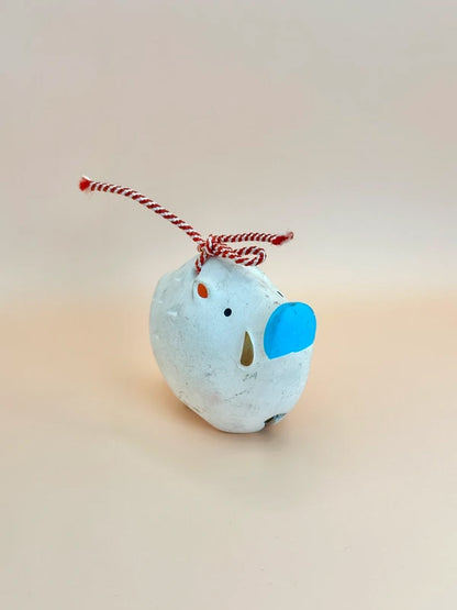 CB018 - Japanese clay bell ornament Dorei