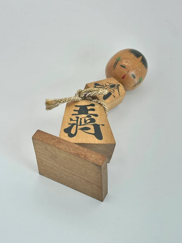 FT128 - Omiyage folktoy kokeshi Shogi 将棋