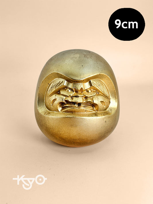 FT210 - Vintage Gold Daruma Talisman