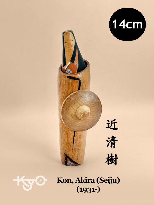 Sosaku Kokeshi « Voyager Incognito » de Kon Akira (Seiju)