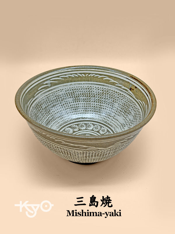 TC04 - Mishima-yaki Chawan Tea bowl 茶碗 三島焼
