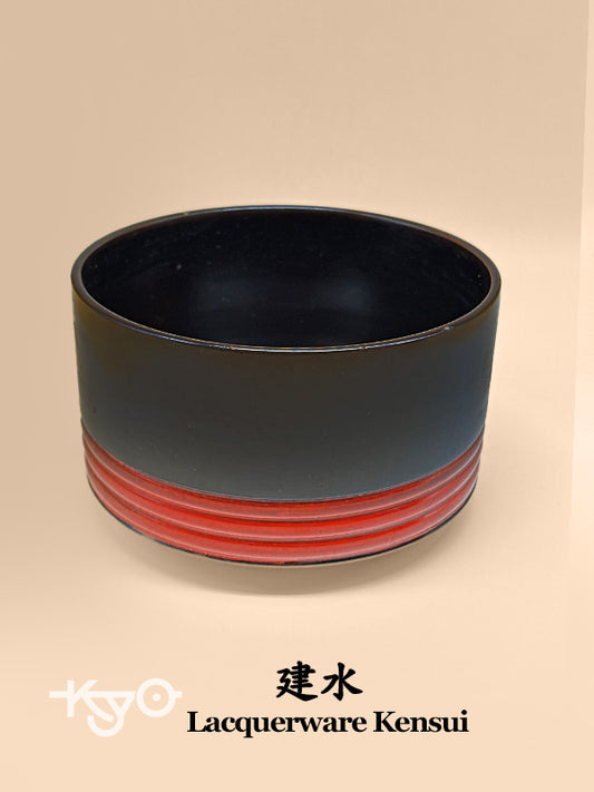 TC07 - Vintage Japanese Lacquerware Kensui 建水