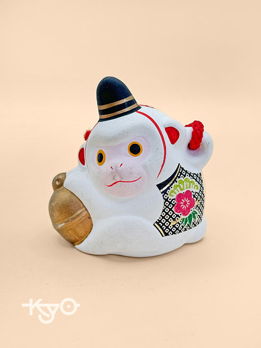 CB099 - Dorei Clay Bell Zodiac Monkey