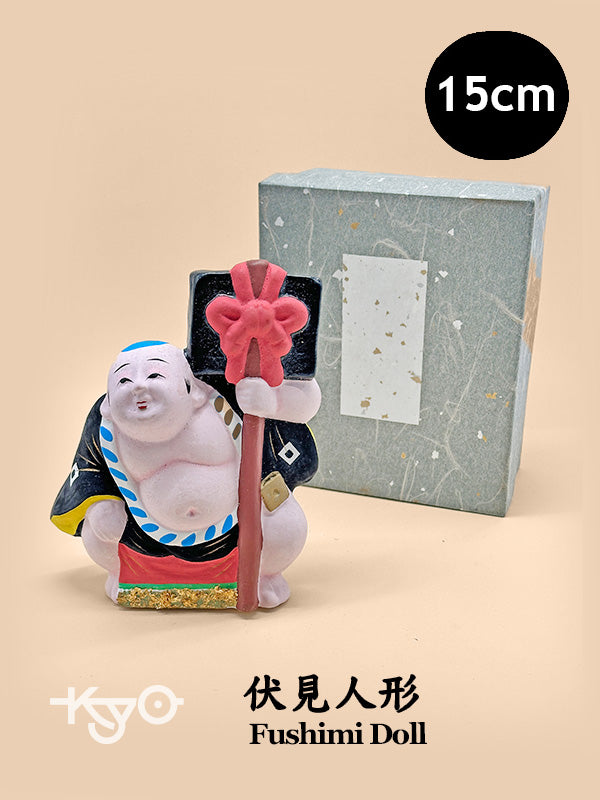 FT218 - Kyoto Fushimi Doll of Hotei – 伏見人形 七福神 布袋