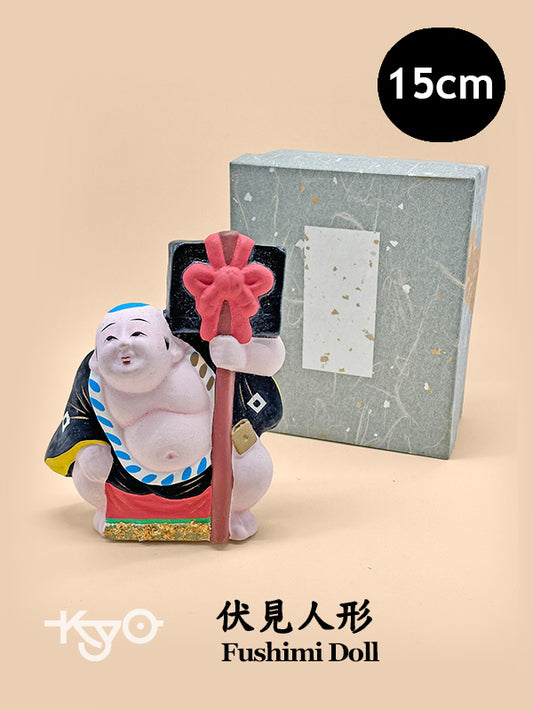 FT218 - Kyoto Fushimi Doll of Hotei – 伏見人形 七福神 布袋