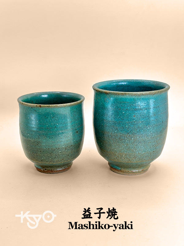 TB73 - Mashiko-yaki Yunomi Cups 湯吞 益子焼