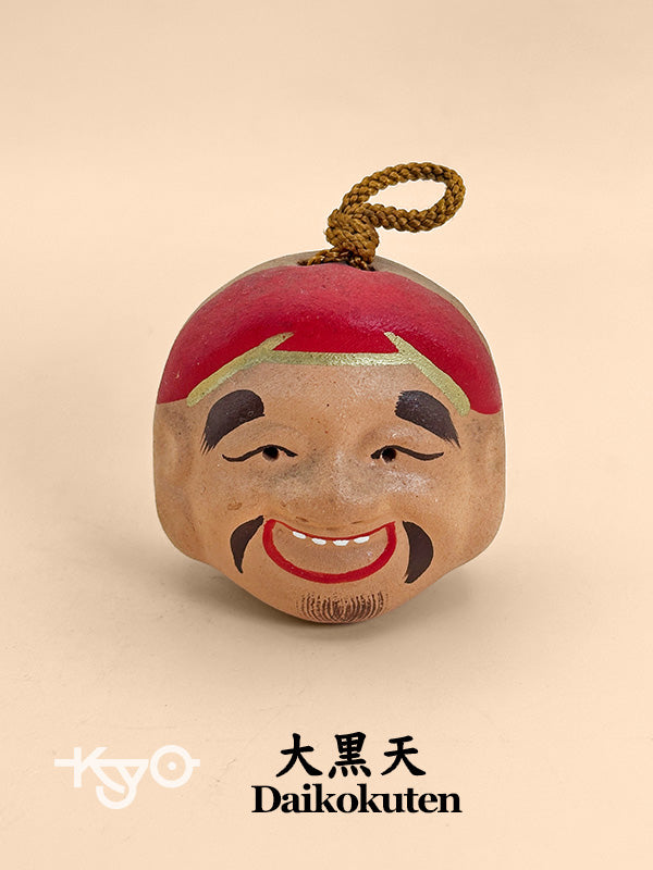 CB100 - Dorei Clay Bell of Daikokuten 大黒天