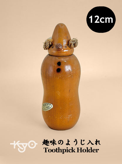 TB53 - Kokeshi Toothpick Holder 趣味のようじ入れ