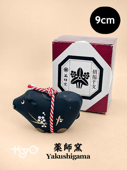 FT468 - Zodiac Cow figurine by Yakushigama 薬師窯