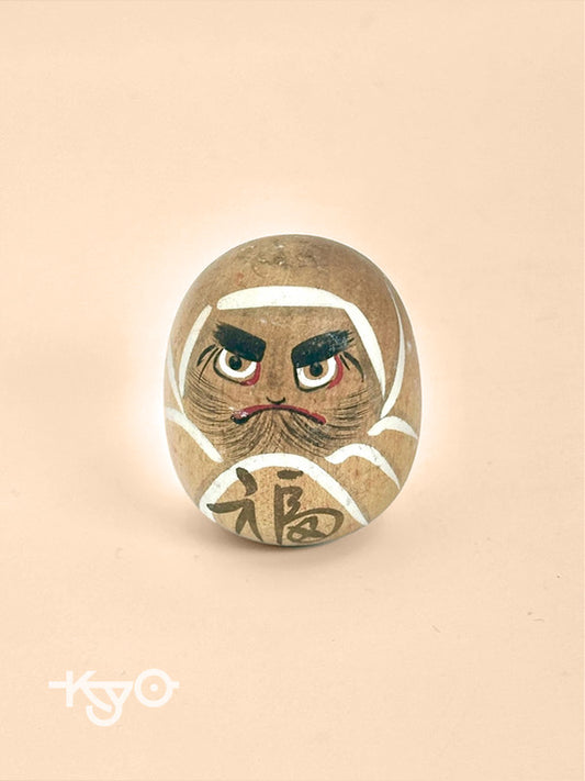 Poupée Yamanaka Daruma en bois fabriquée à la main