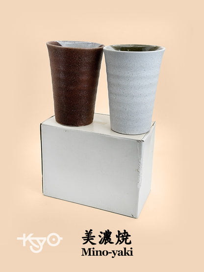 TB161 - Tazas de té japonesas Mino-yaki 美濃焼