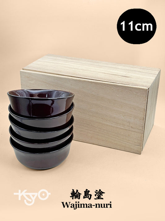 TB310 - Wajima-nuri wooden bowls 輪島塗