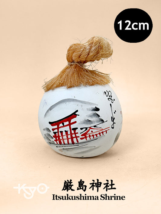 CB237 - Campana de arcilla Dorei del Santuario Itsukushima 厳島神社