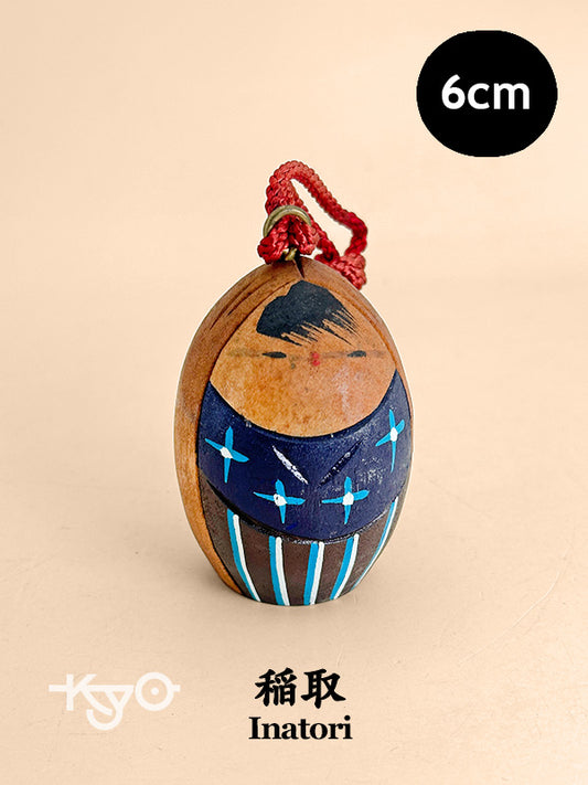 CB244 - Wooden Dorei bell from Inatori 稲取
