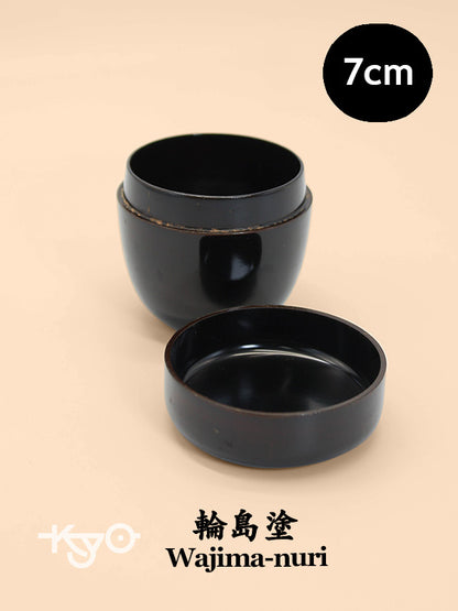 TC116 - Wajima-nuri Lacquerware Tea Caddy 茶入