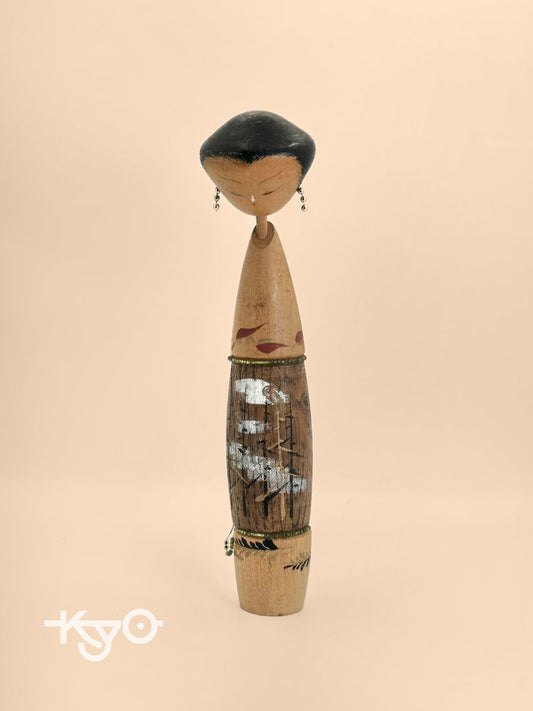 poupée kokeshi sosaku vintage