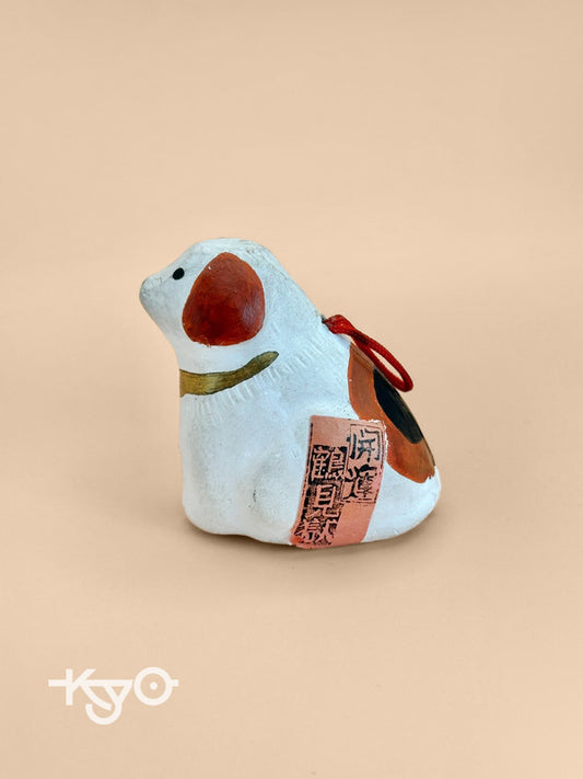 CB028 - Tsurumi Clay bell ornament Dorei  鶴見獄