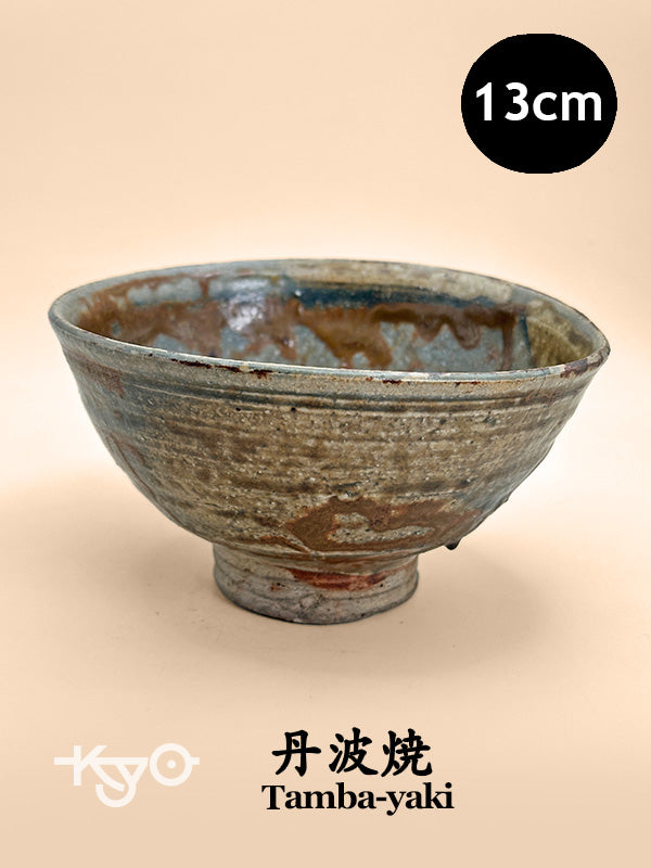 TC91 - Tamba-yaki Chawan Match Bowl 丹波焼