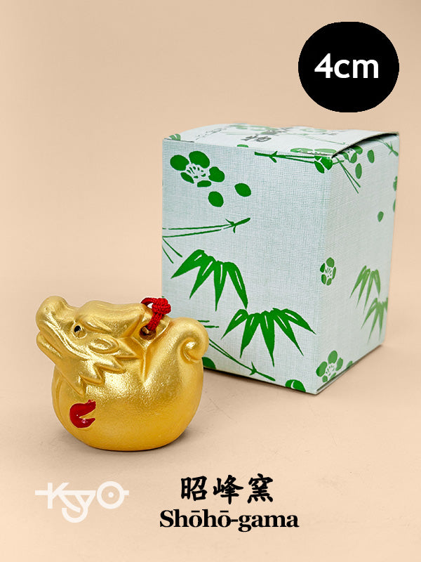 CB213 - Dragon Dorei Clay Bell by Shōhō-gama 昭峰窯