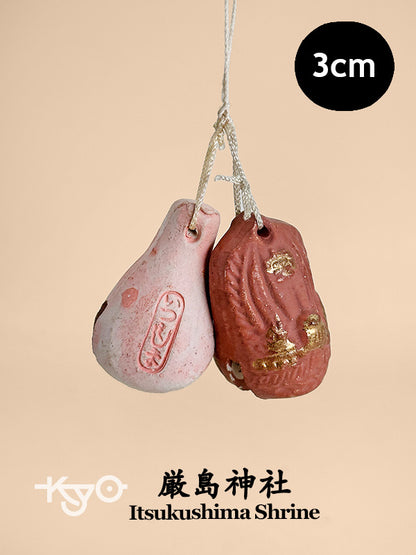 CB178 - Dorei Clay Bell from Itsukushima Shrine 厳島神社