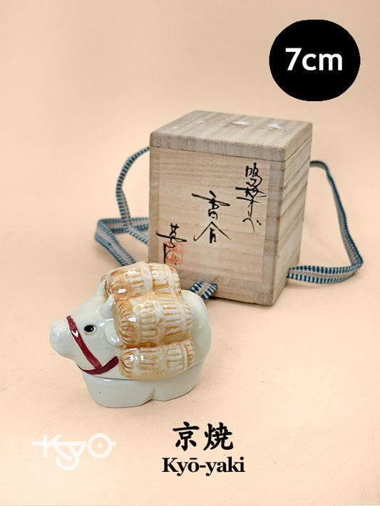 TB242 - Kyō-yaki kōgō Box 京焼 香盒