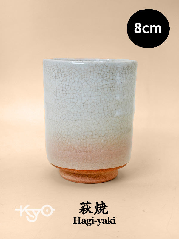 TB221 - Hagi-yaki yunomi tea cup 萩焼