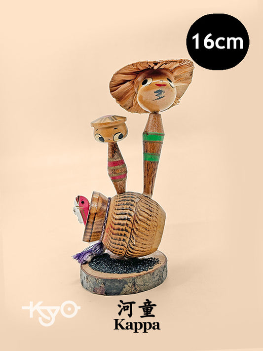 K15128 - Omiyage Kappa Kokeshi Doll 河童