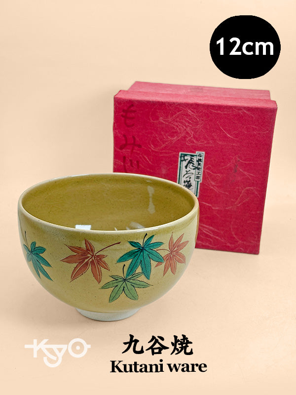 TC101 - Chawan Matcha Bowl of Kutani ware 九谷焼